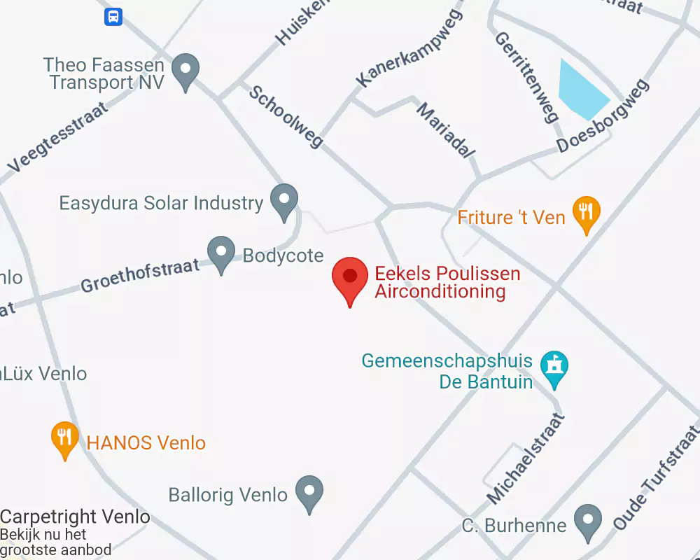 Eekels Poulissen Airconditioning contact